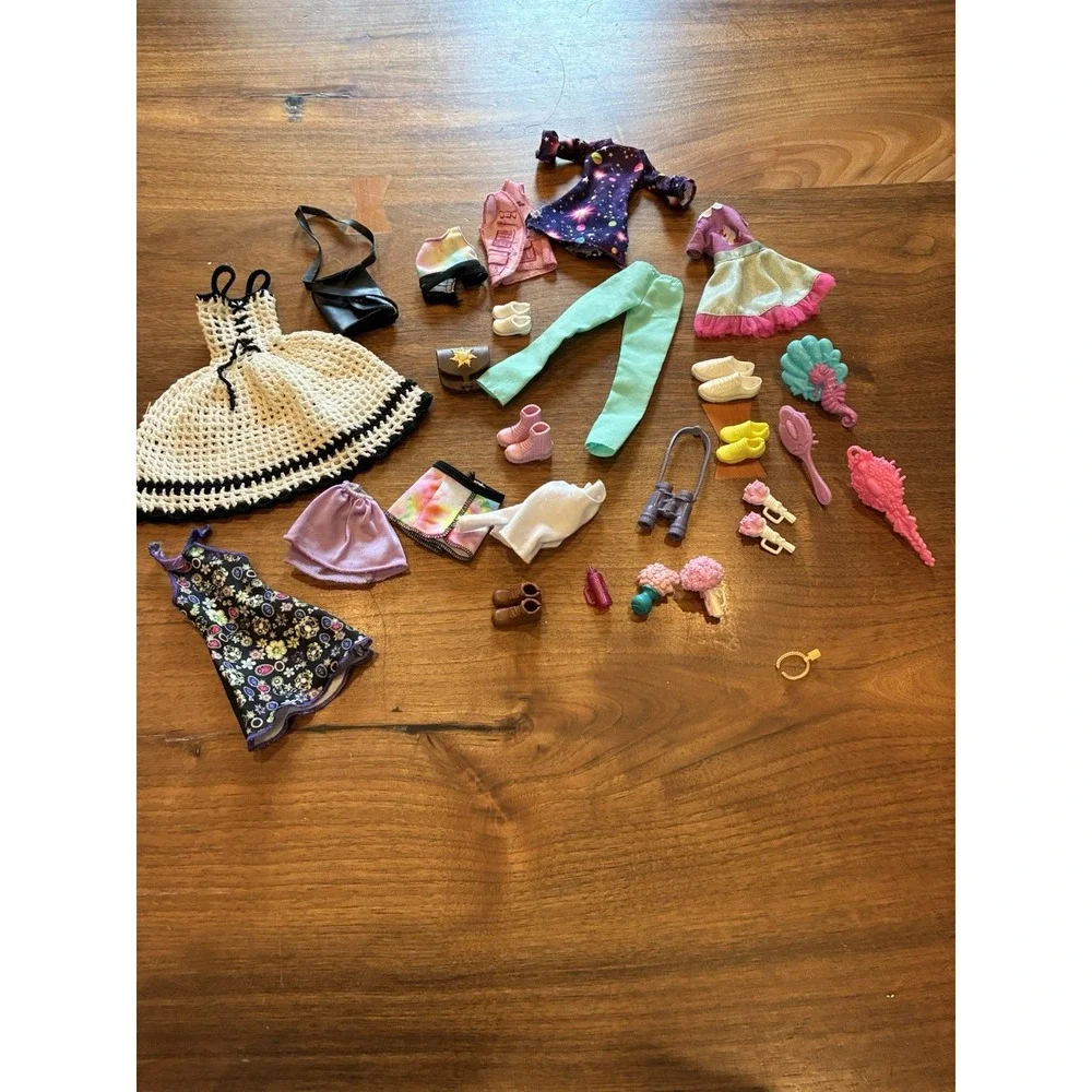 Barbie Doll Clothes & Accessories Lot VTG & Modern Gown, Casual, Holiday READ